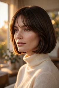short haircuts with bangs