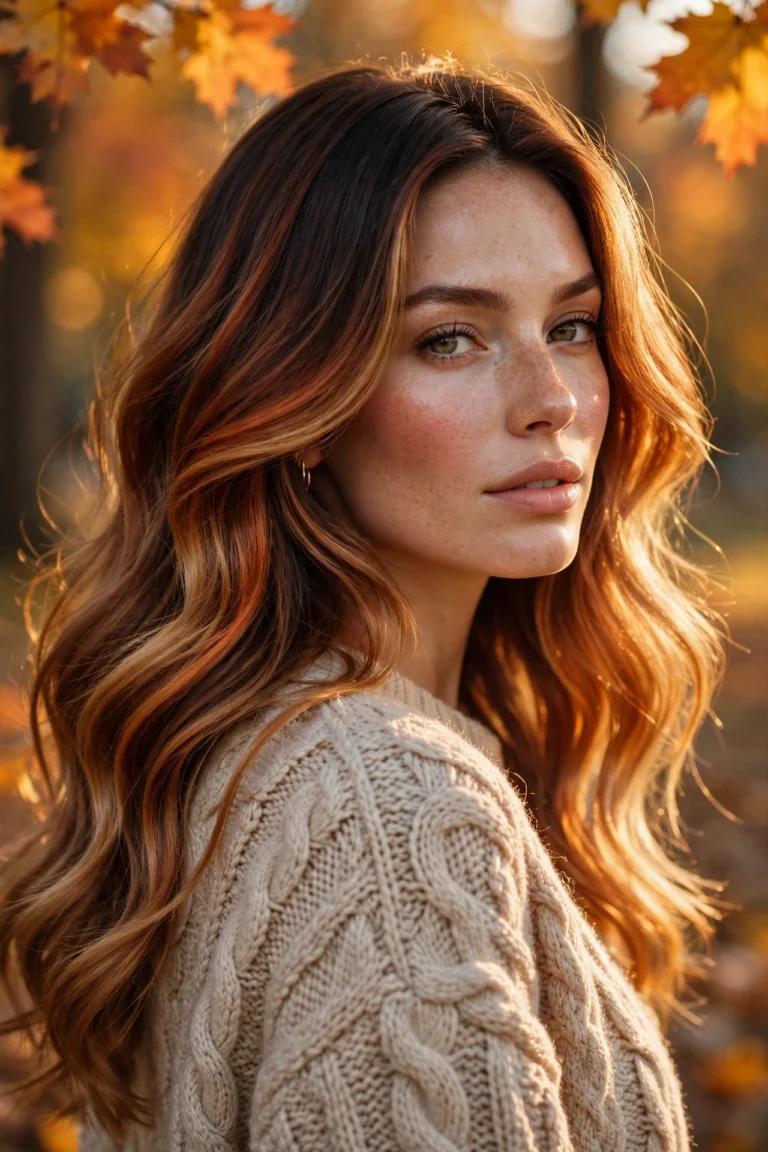 23 Gorgeous Fall Hair Color Ideas to Warm Up Your Look This Season