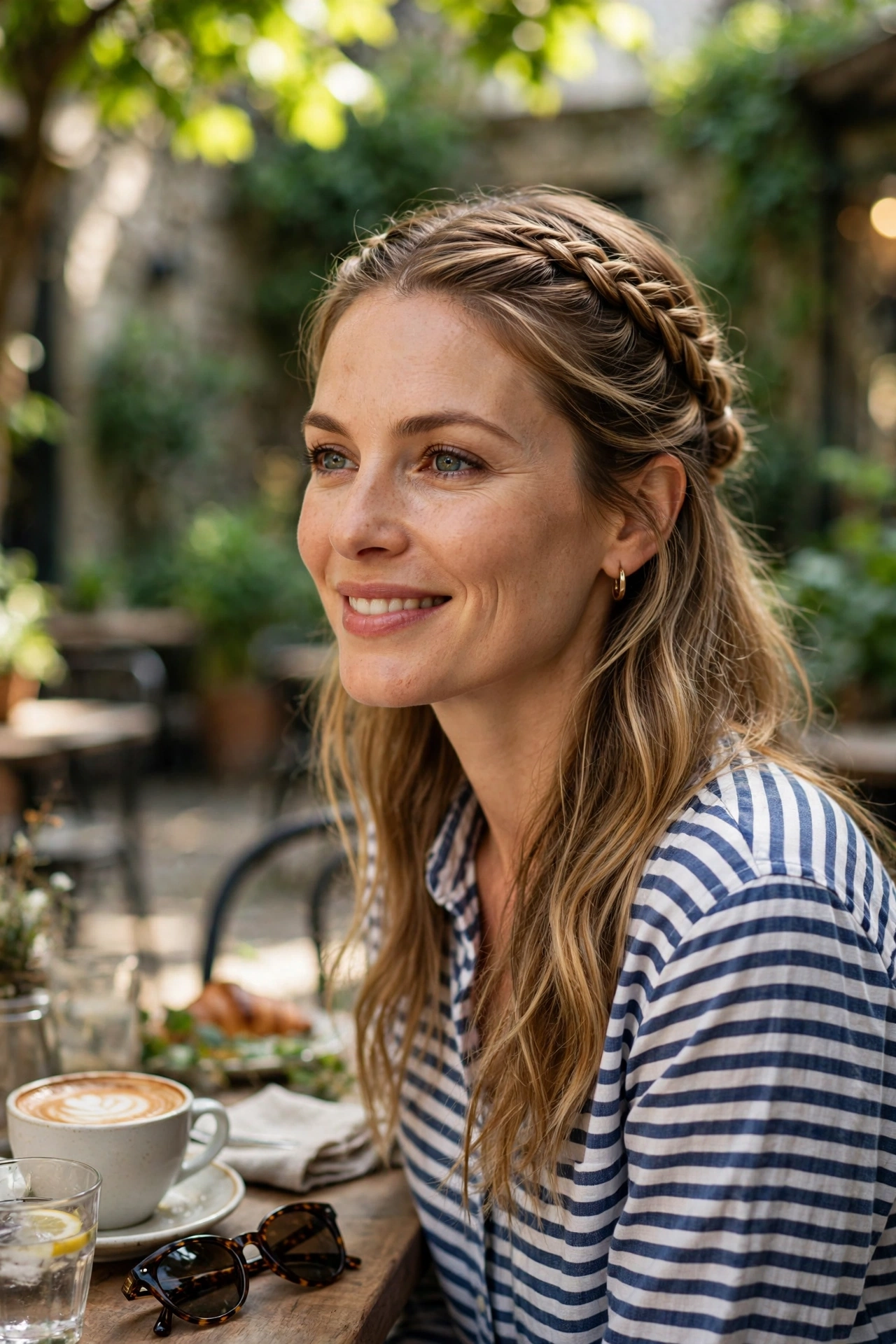 The Half-Up Braid