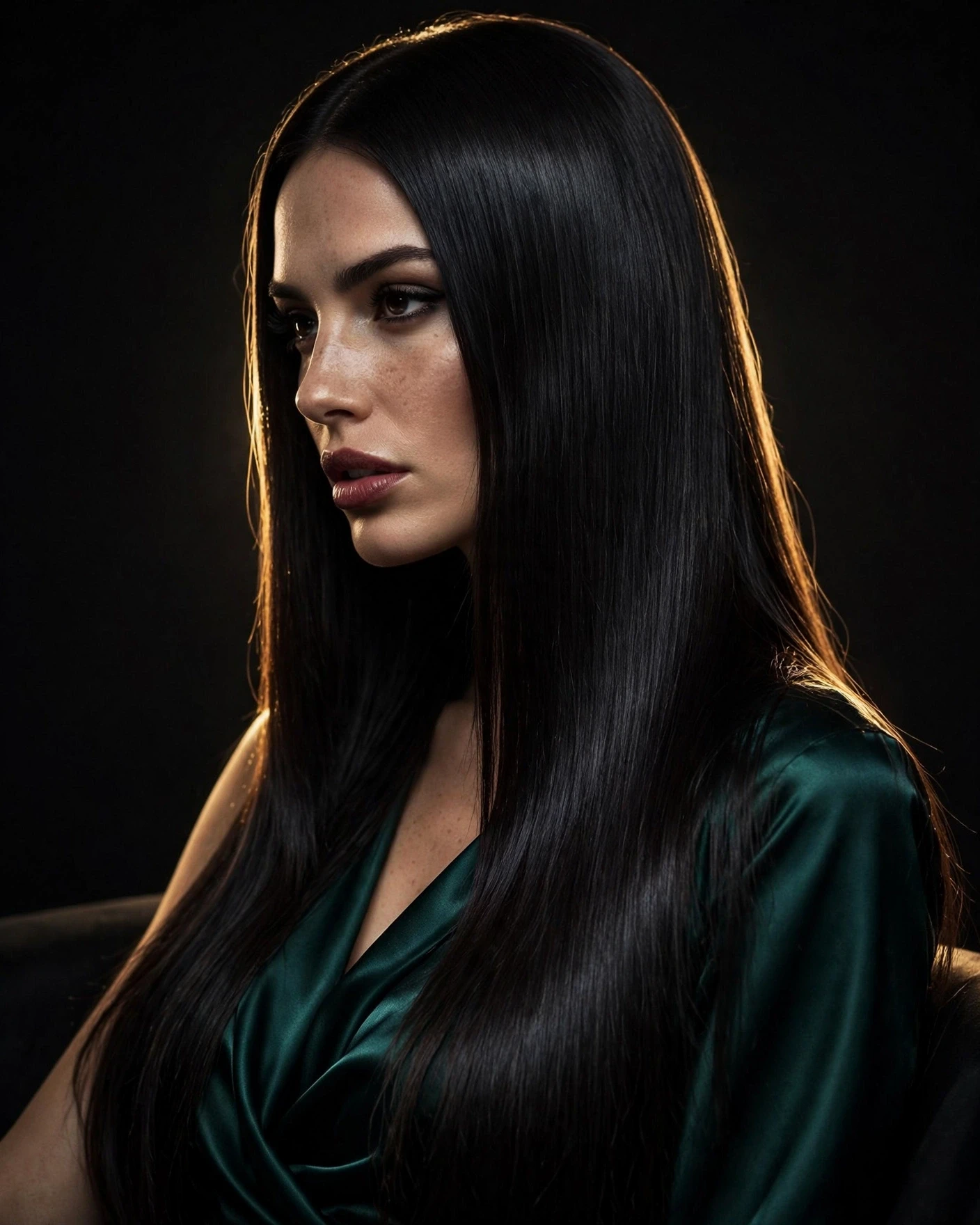 Midnight Brunette