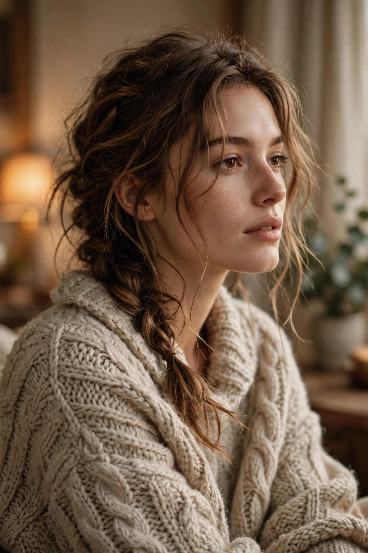The Messy Single Braid