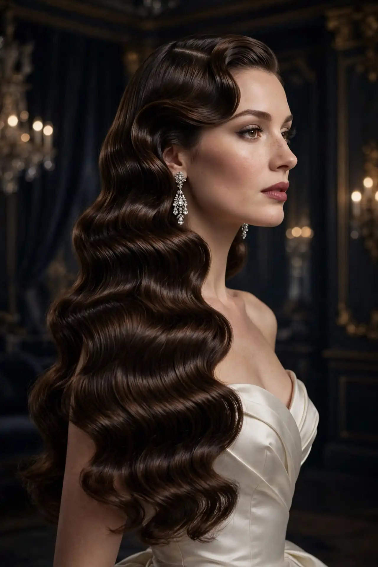 Old Hollywood Waves