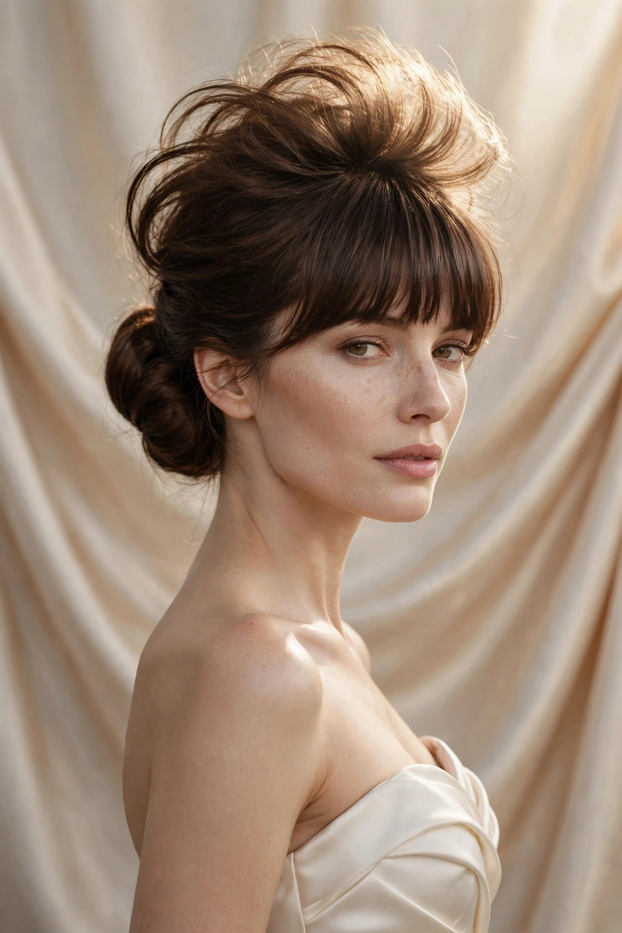 The Claw Clip Bun with Face-Framing Pieces