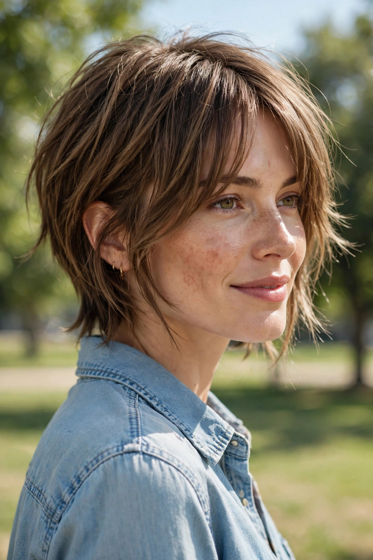 The Long Pixie with Curtain Bangs