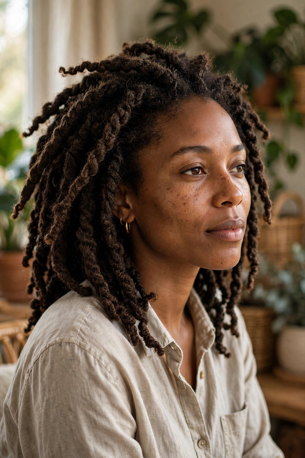 Half-Up Half-Down Twists