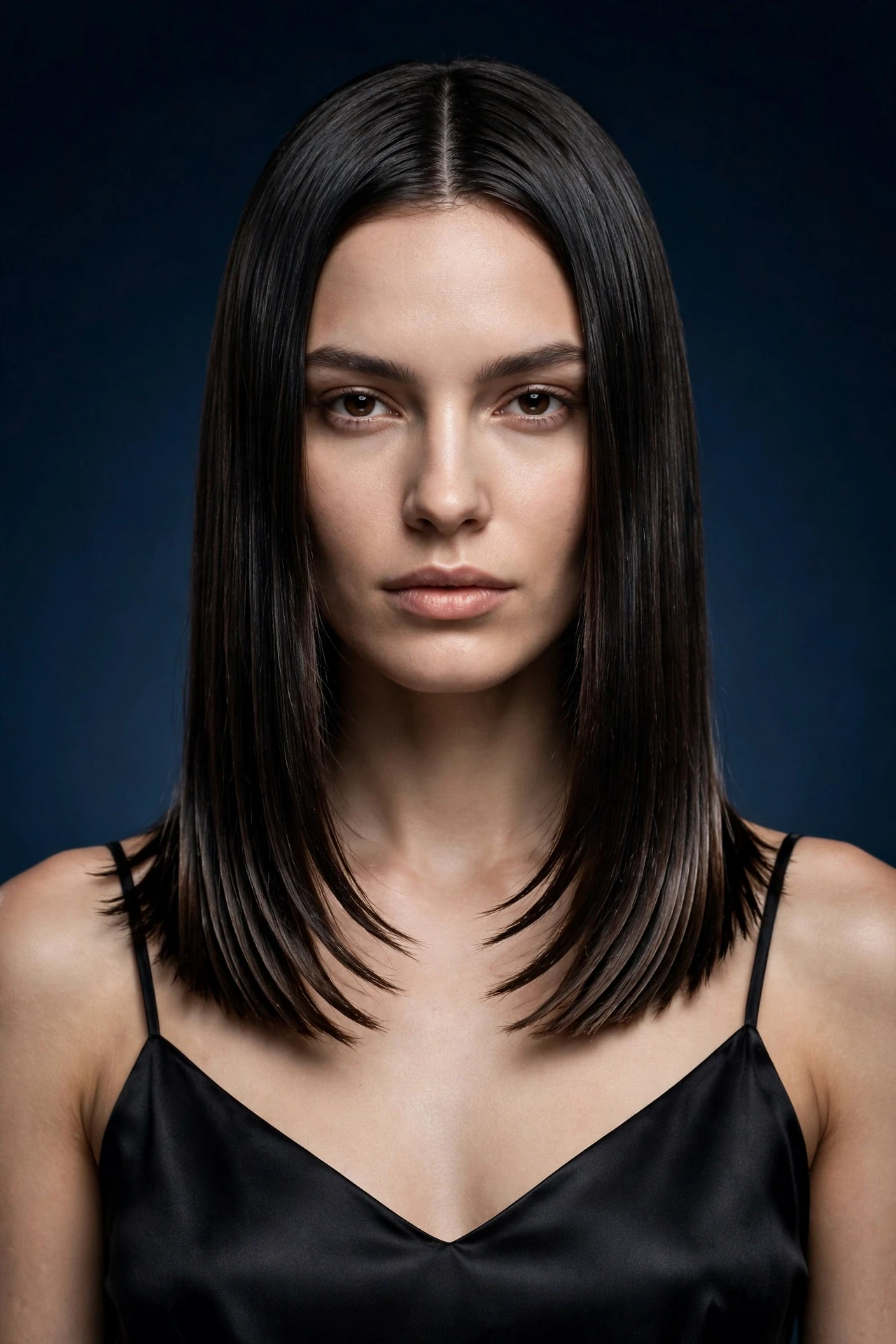 Butterfly Layers on Straight Hair