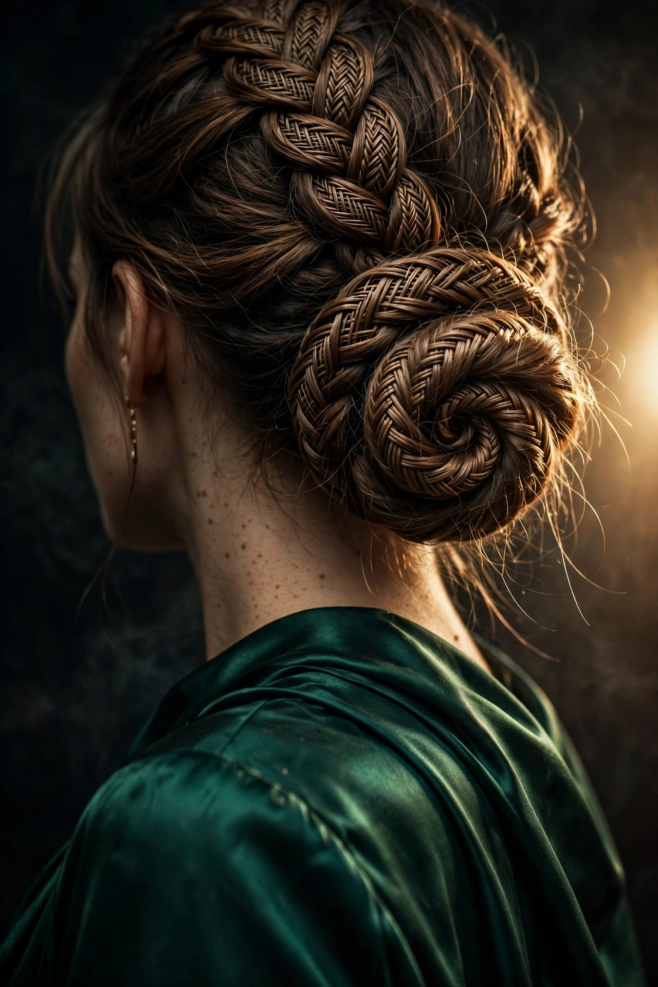 The Fishtail Bun