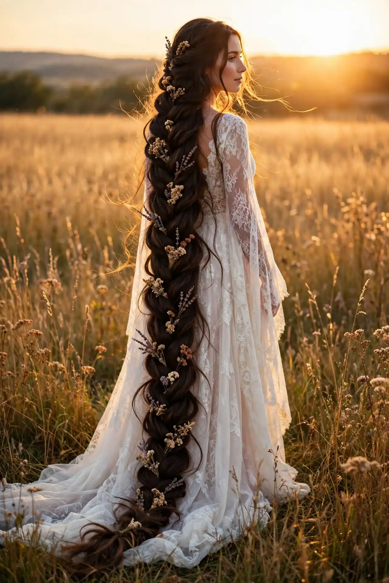 The Boho Rapunzel Braid