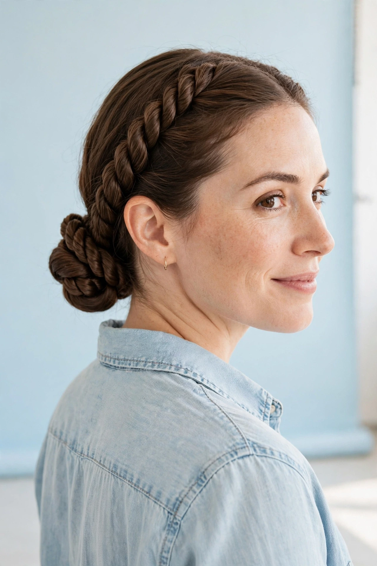 The Rope Twist Bun