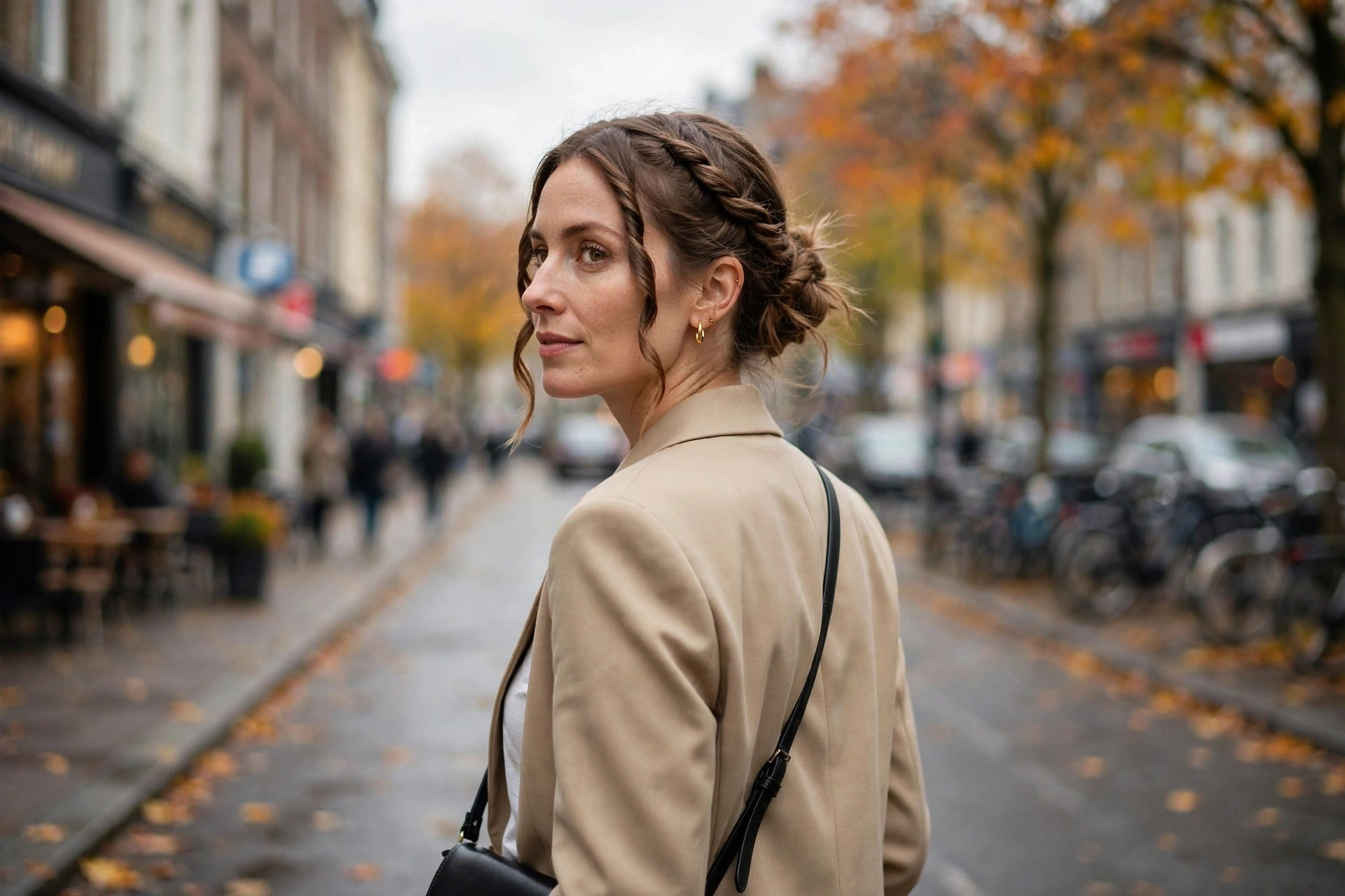 The Twisted Low Bun