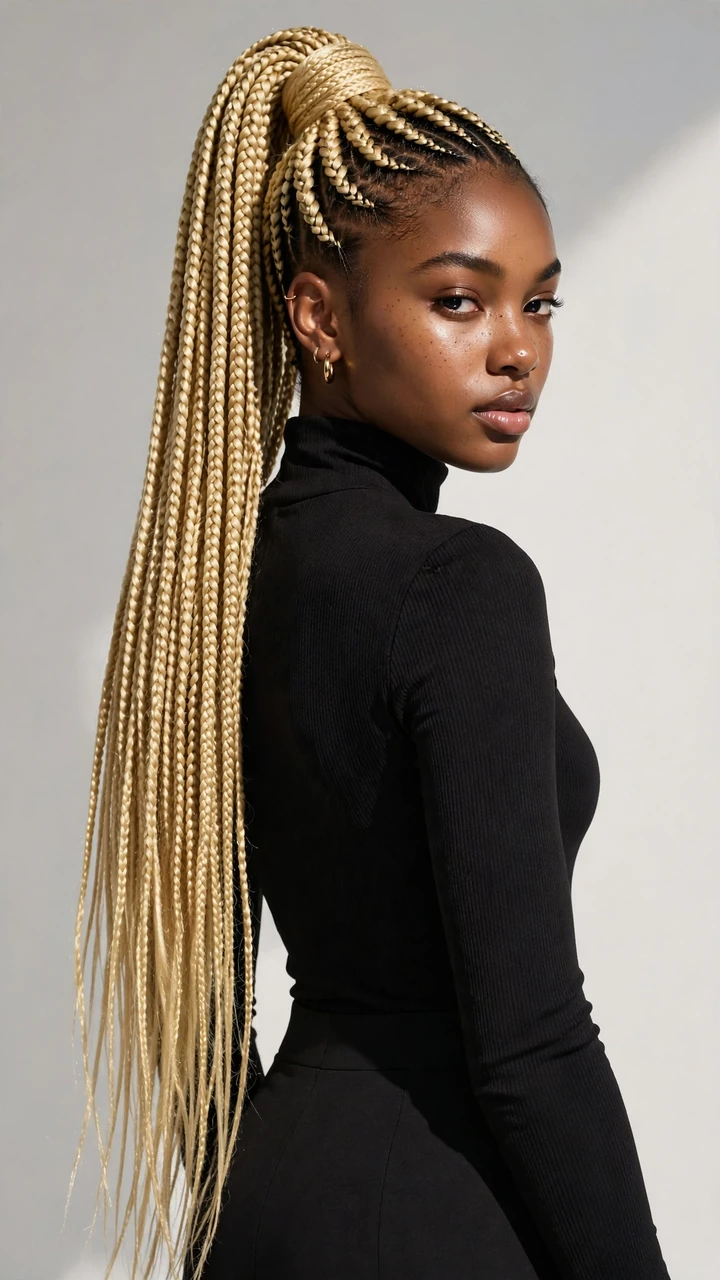 Lemonade Braid Ponytail