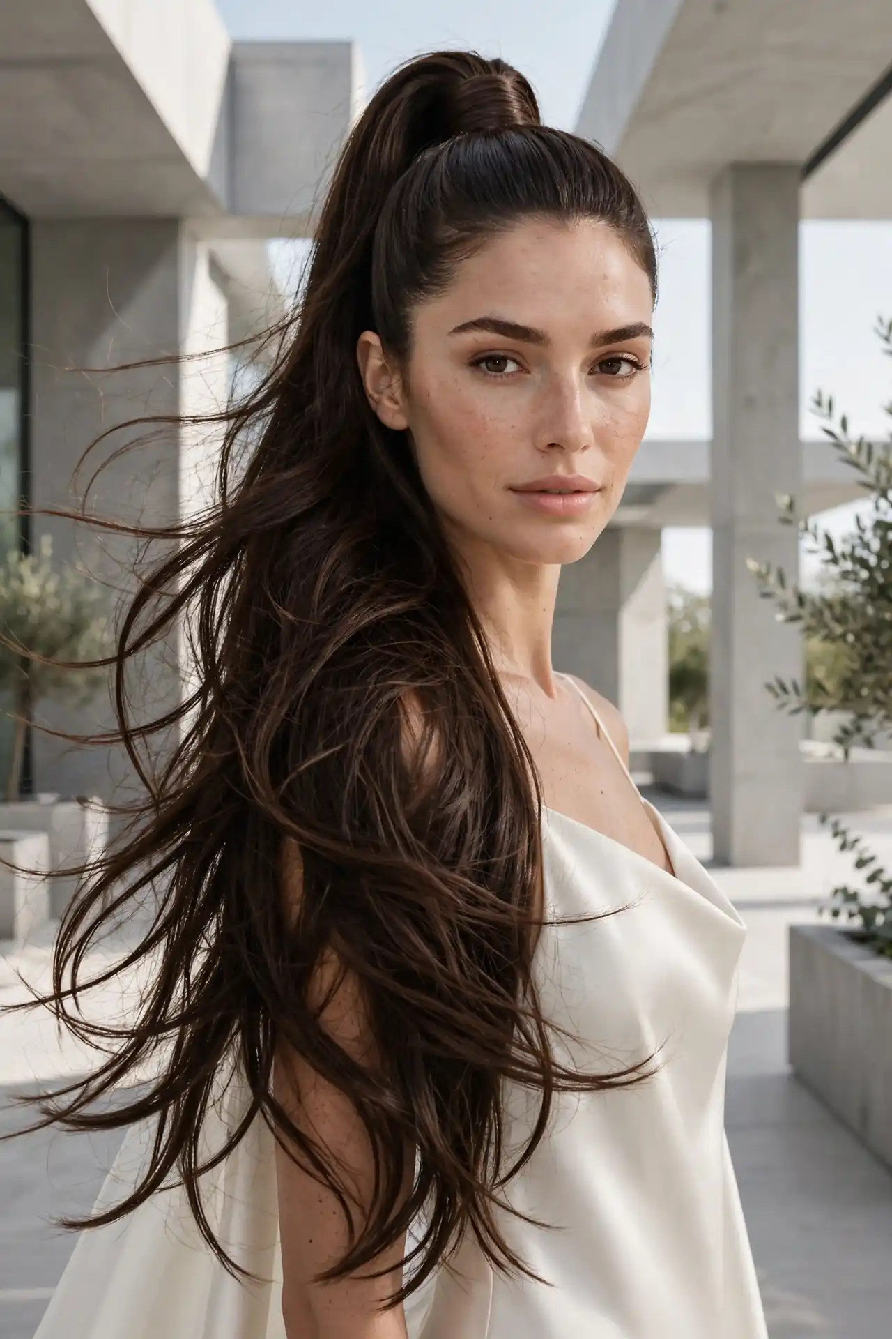 The Bridal Ponytail