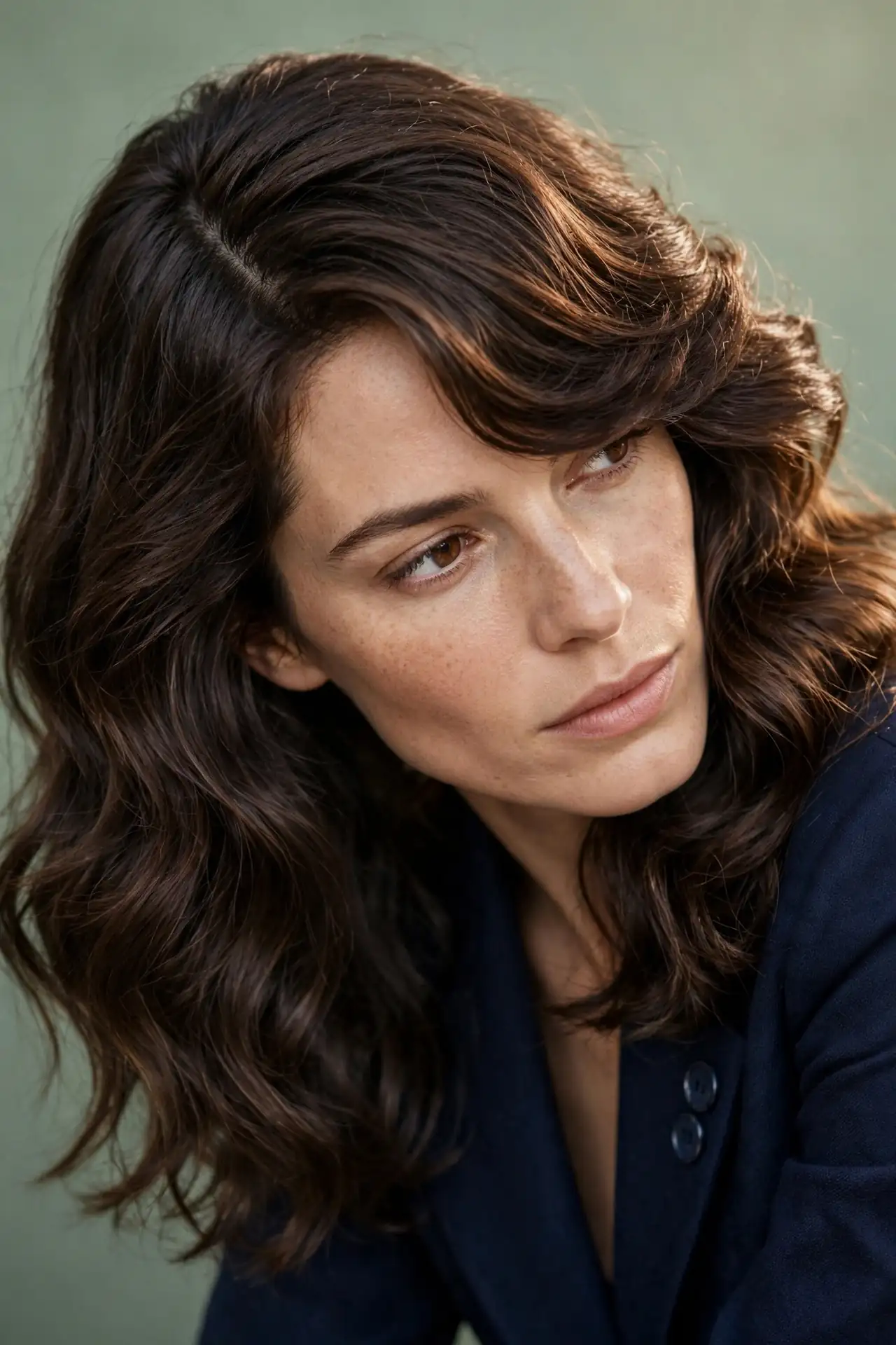 Side-Swept Bangs