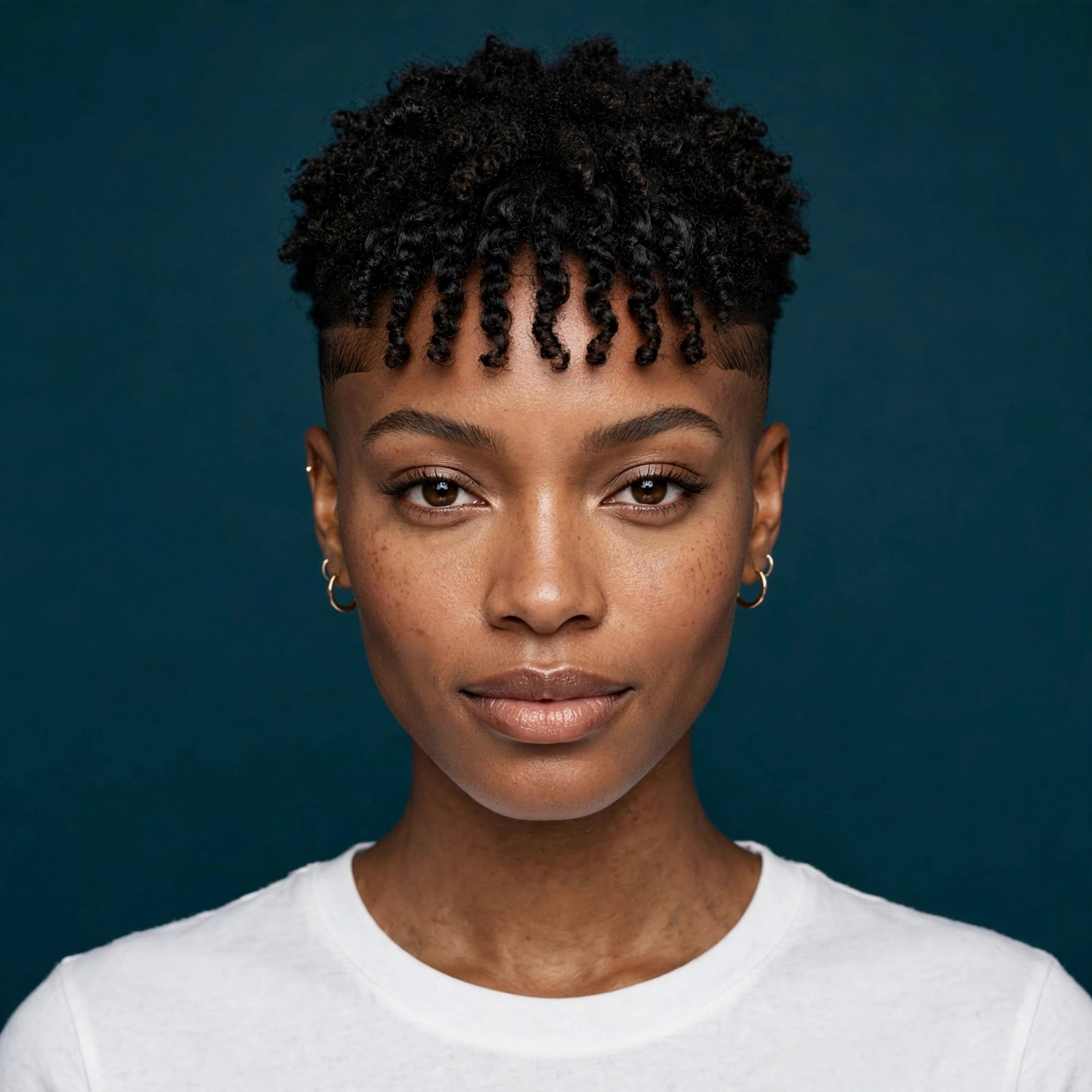The Coily Crop with a Lineup and Short Fringe