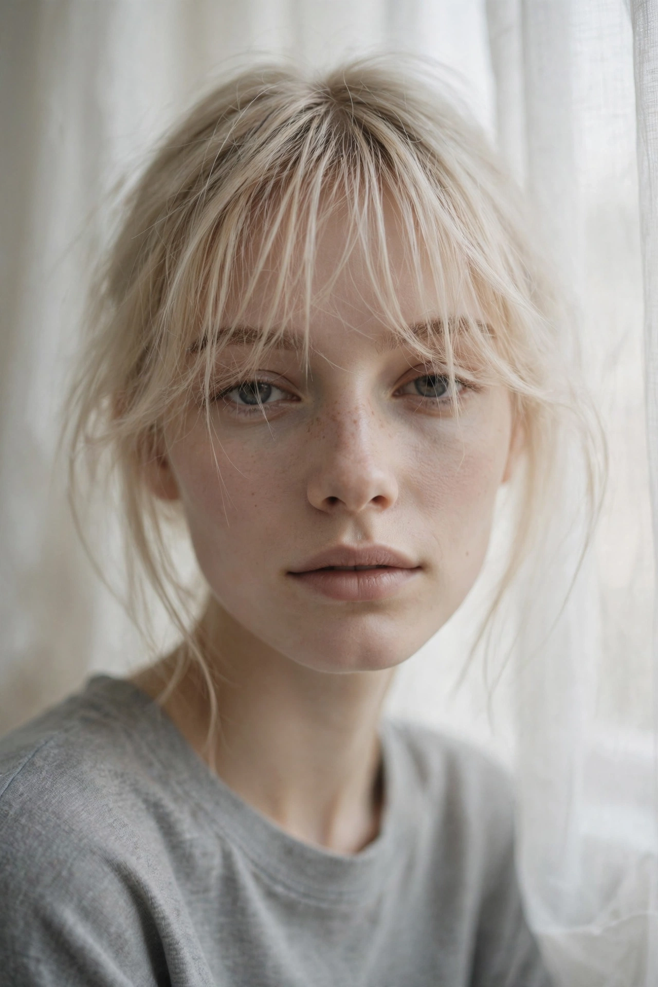 Wispy See-Through Bangs
