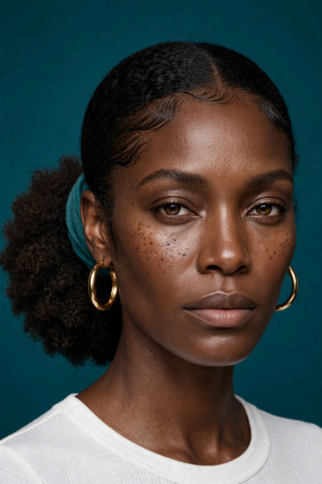 The Low Puff Pony on Natural Hair