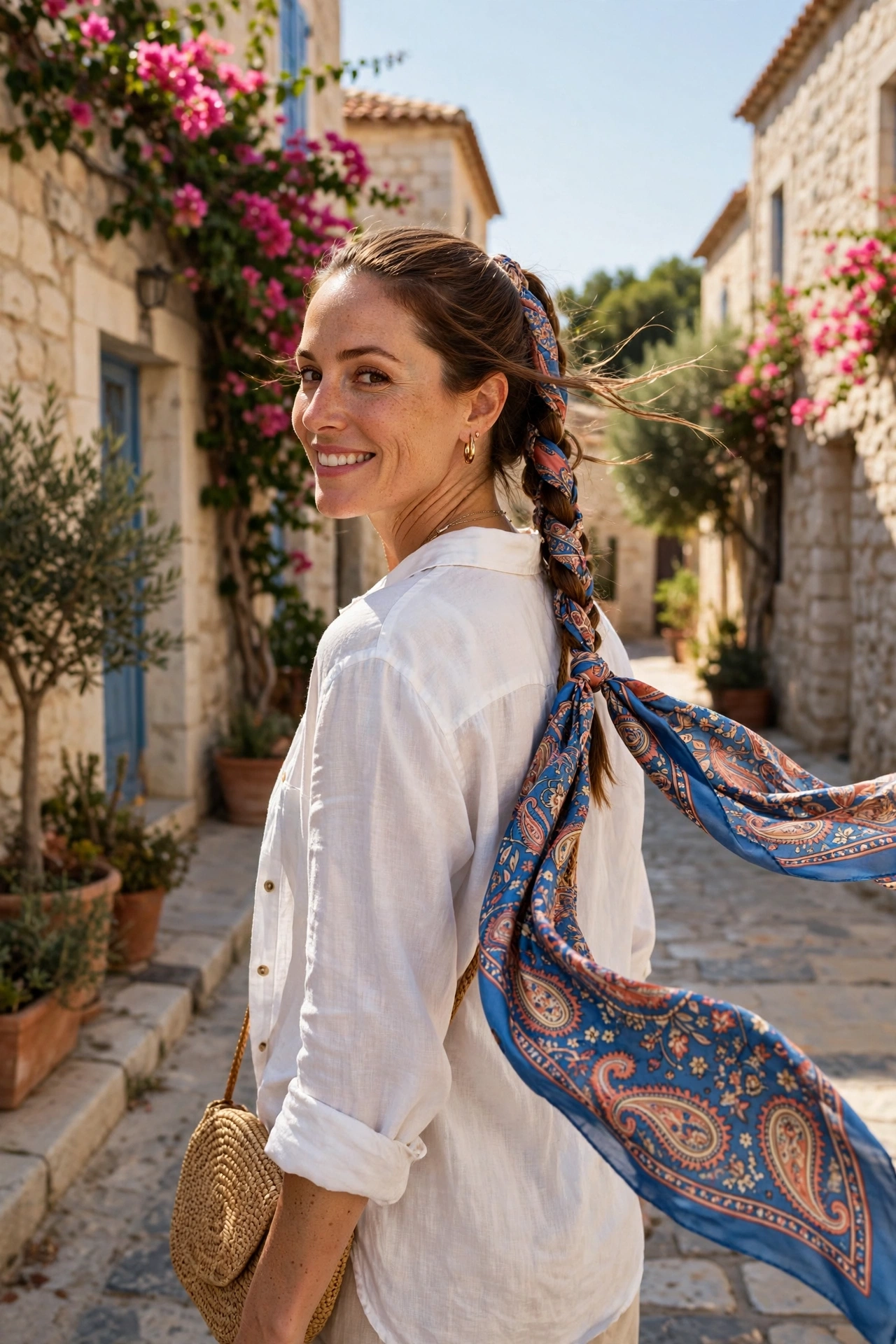 The Silk Scarf Braid