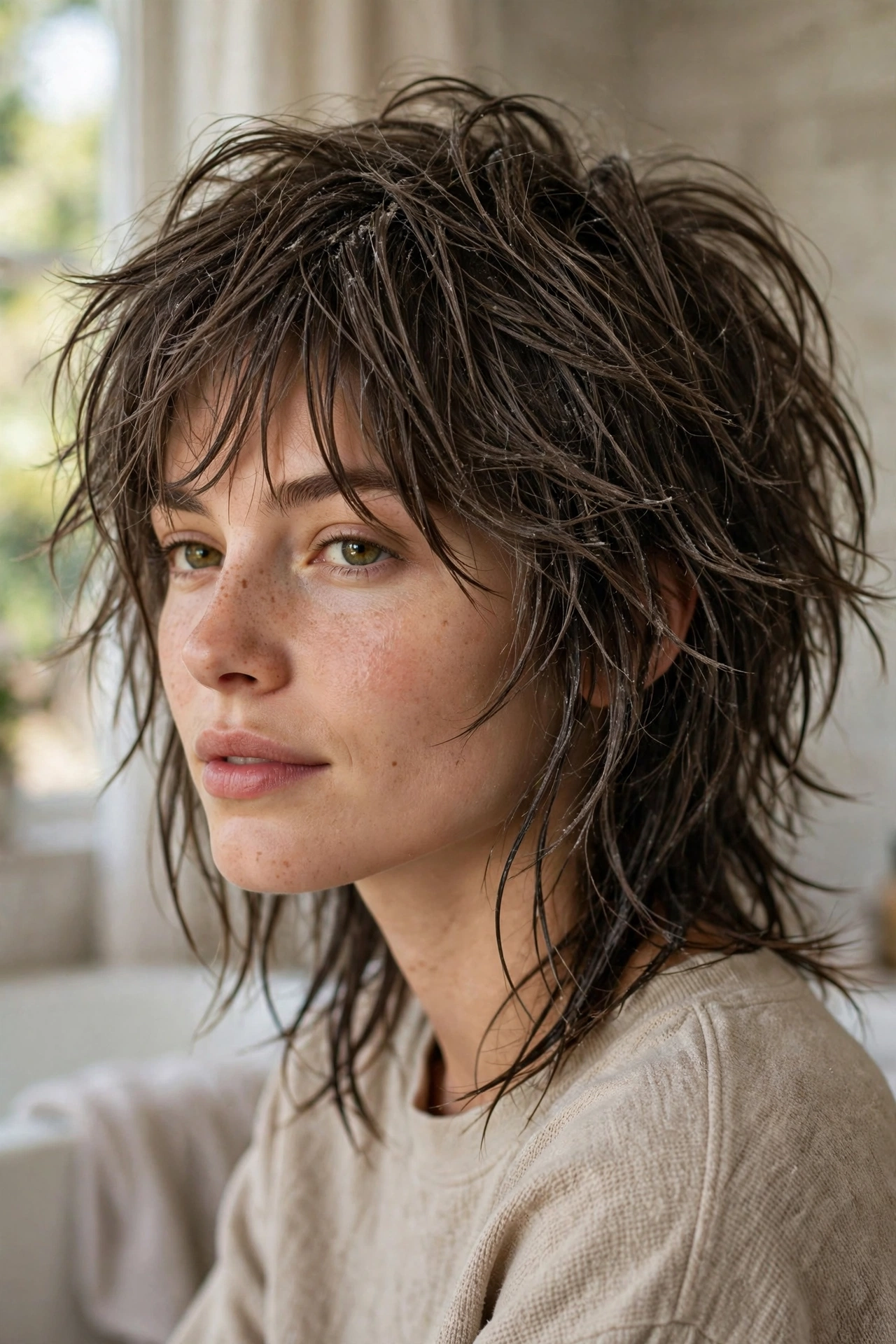 The Air-Dried Tousled Wolf