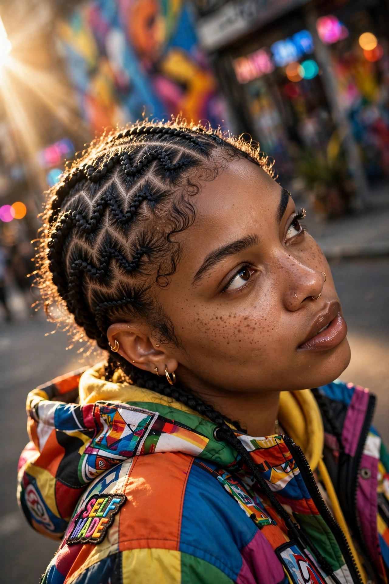 Zigzag Cornrows