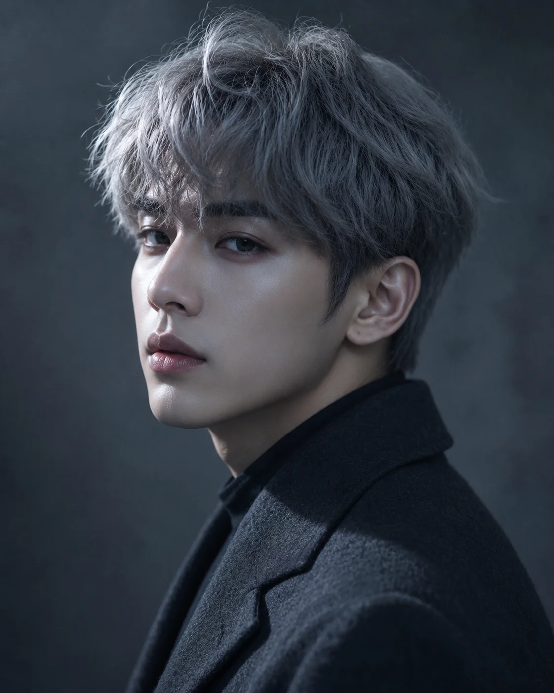 Ash Grey and Silver
