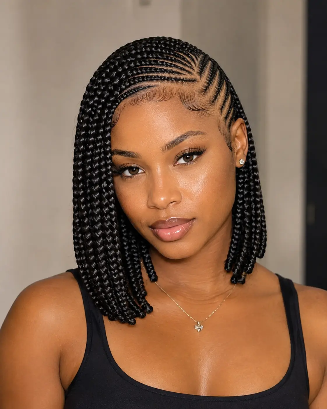  Bob-Length Lemonade Braids