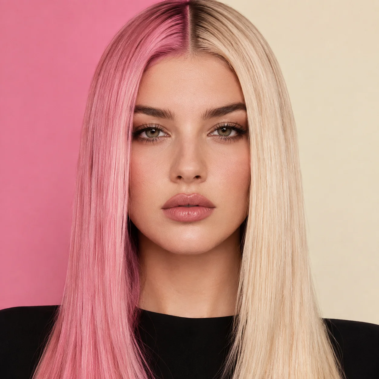 Half-and-Half Neapolitan