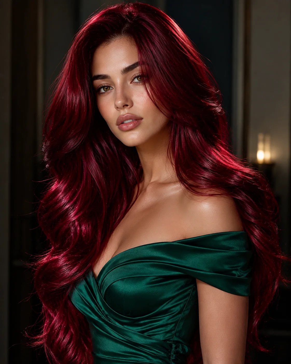 High-Gloss Ruby