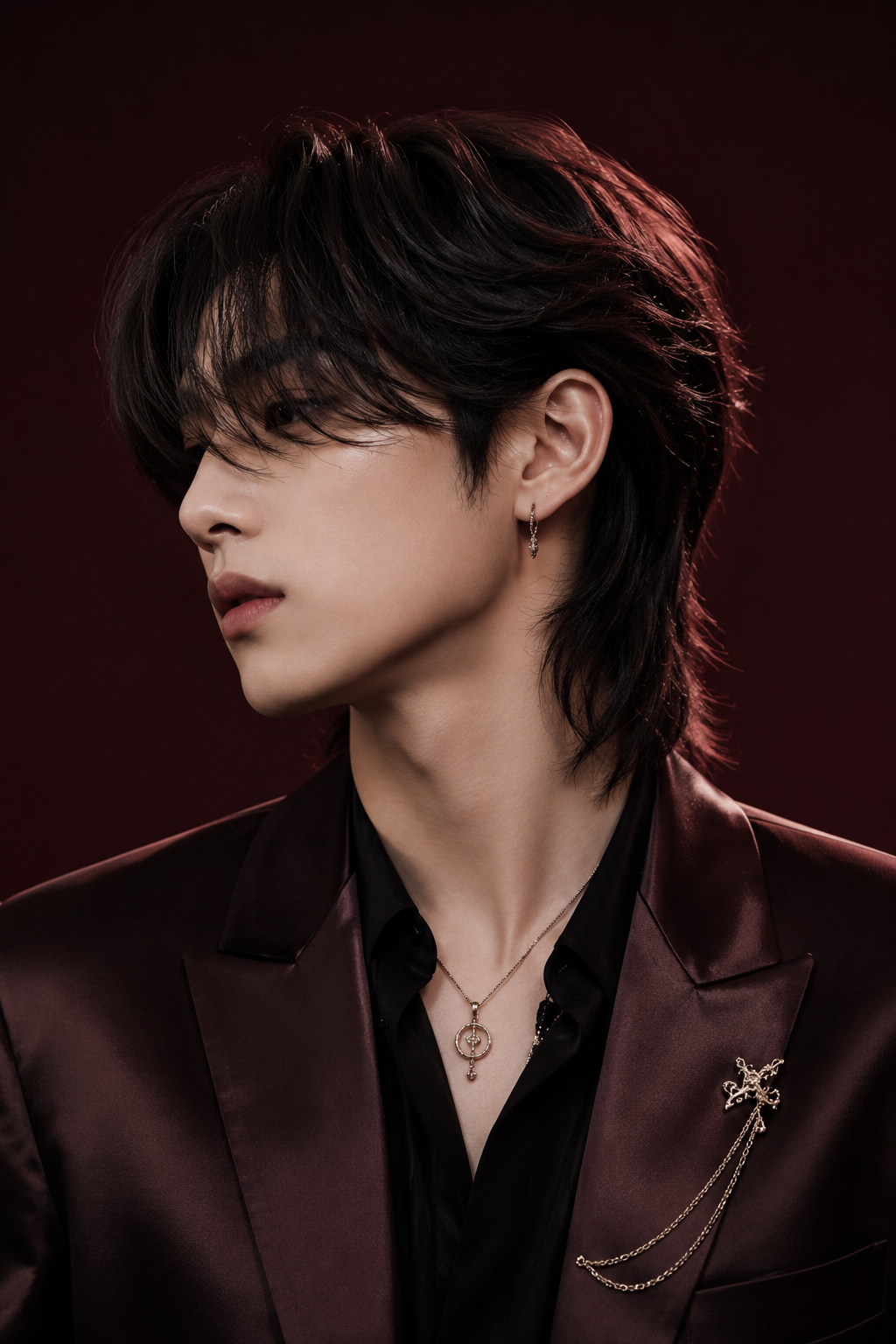 The Retro K-Pop Mullet