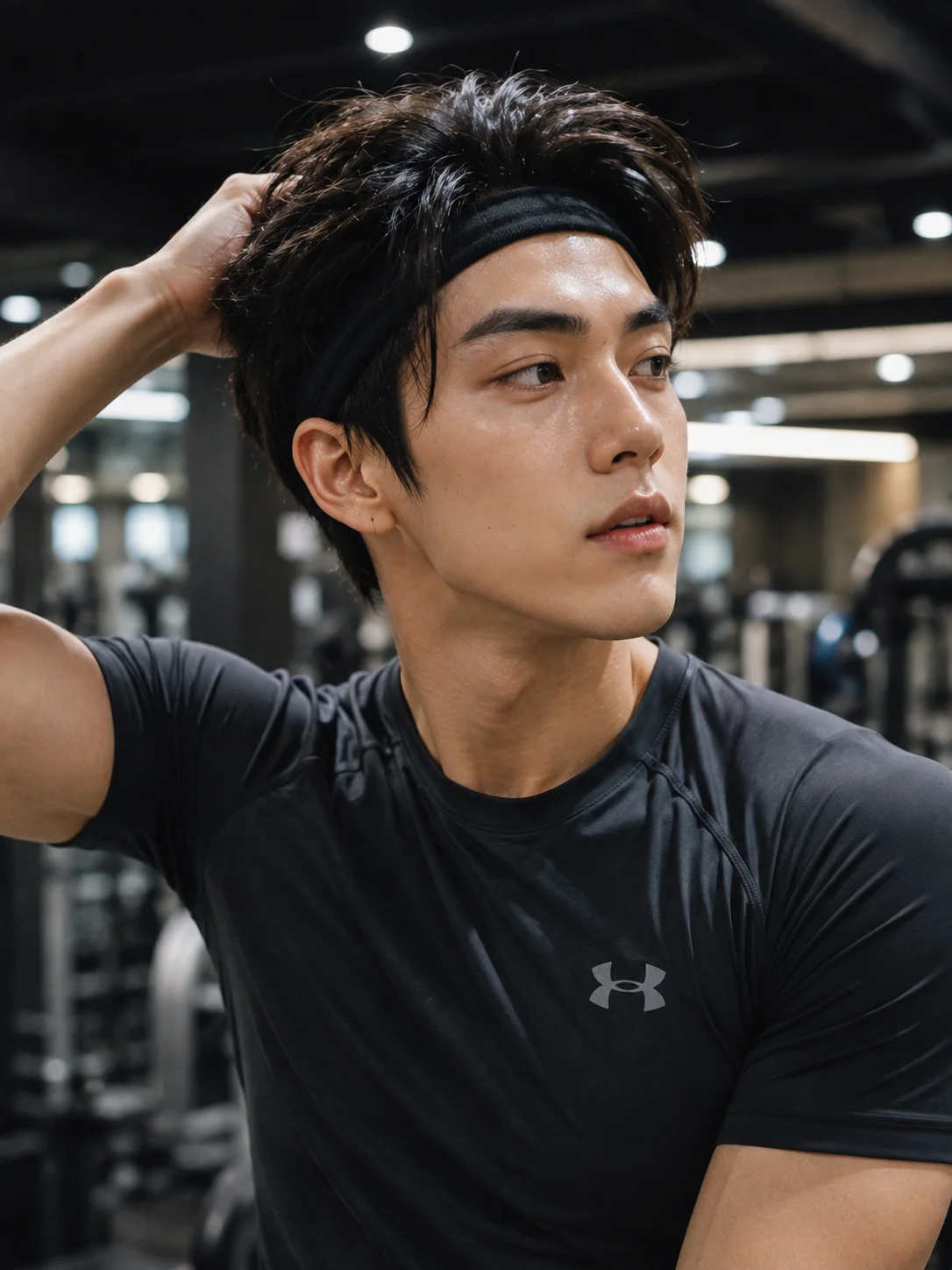 The Sporty Headband Look