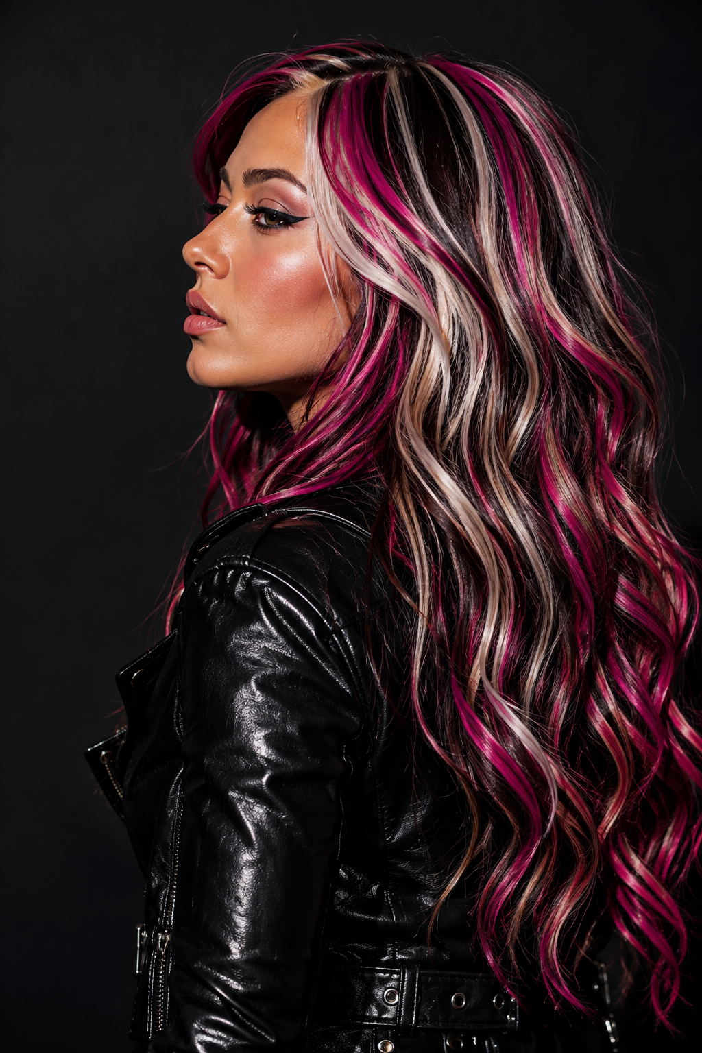  Vivid Magenta Neapolitan