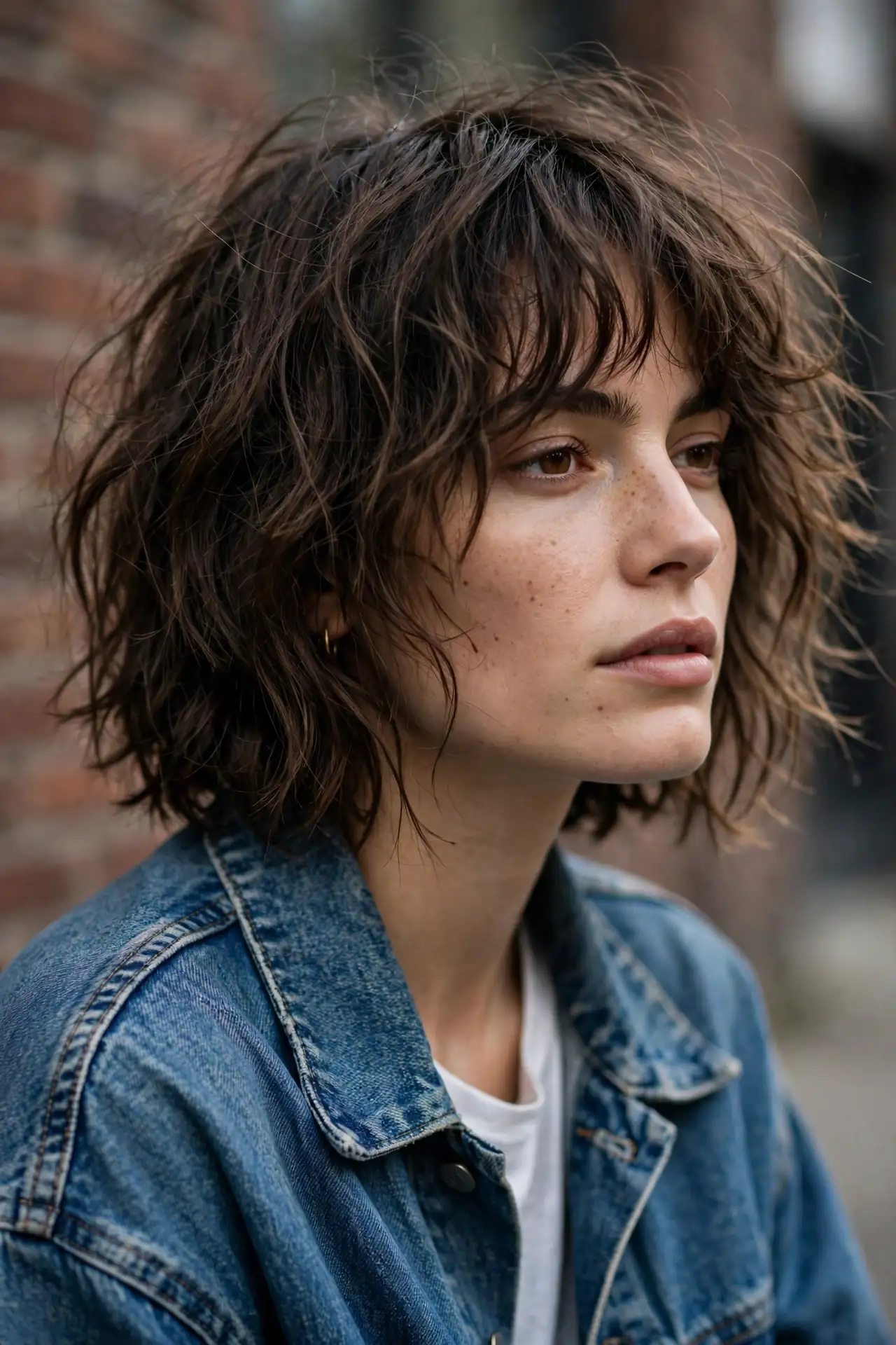 The Shaggy Wavy Bob