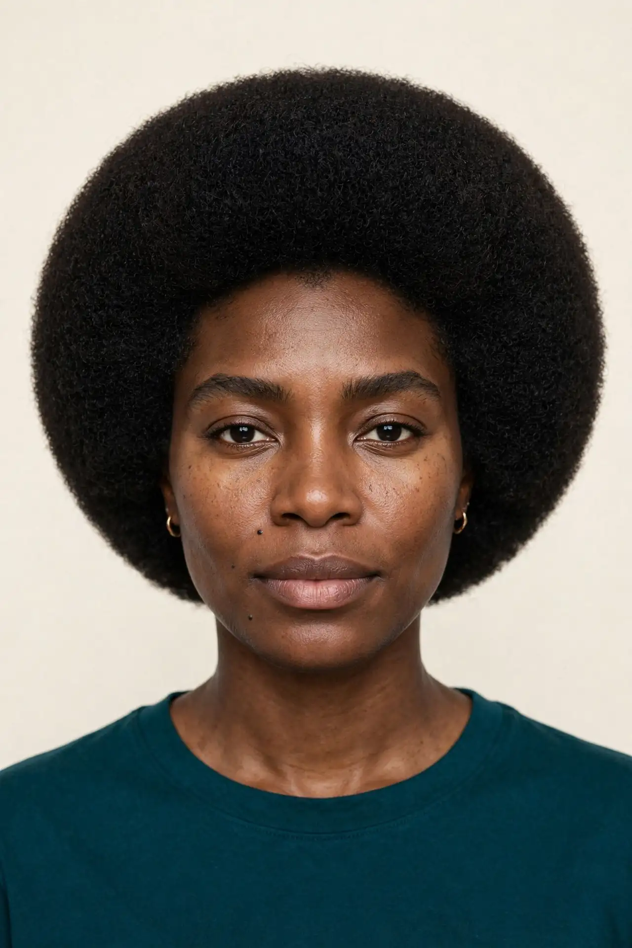 The Rounded Afro Bob