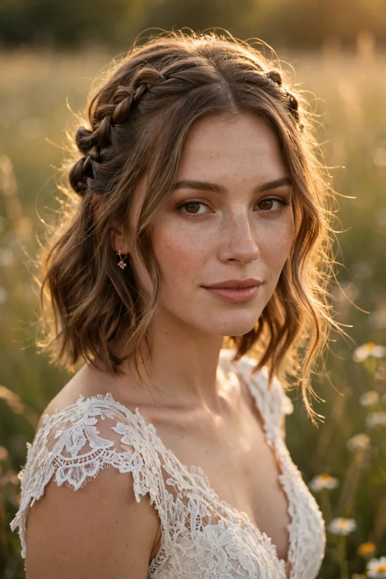 23 Short Bridal Hairstyles That Are Romantic & Timeless