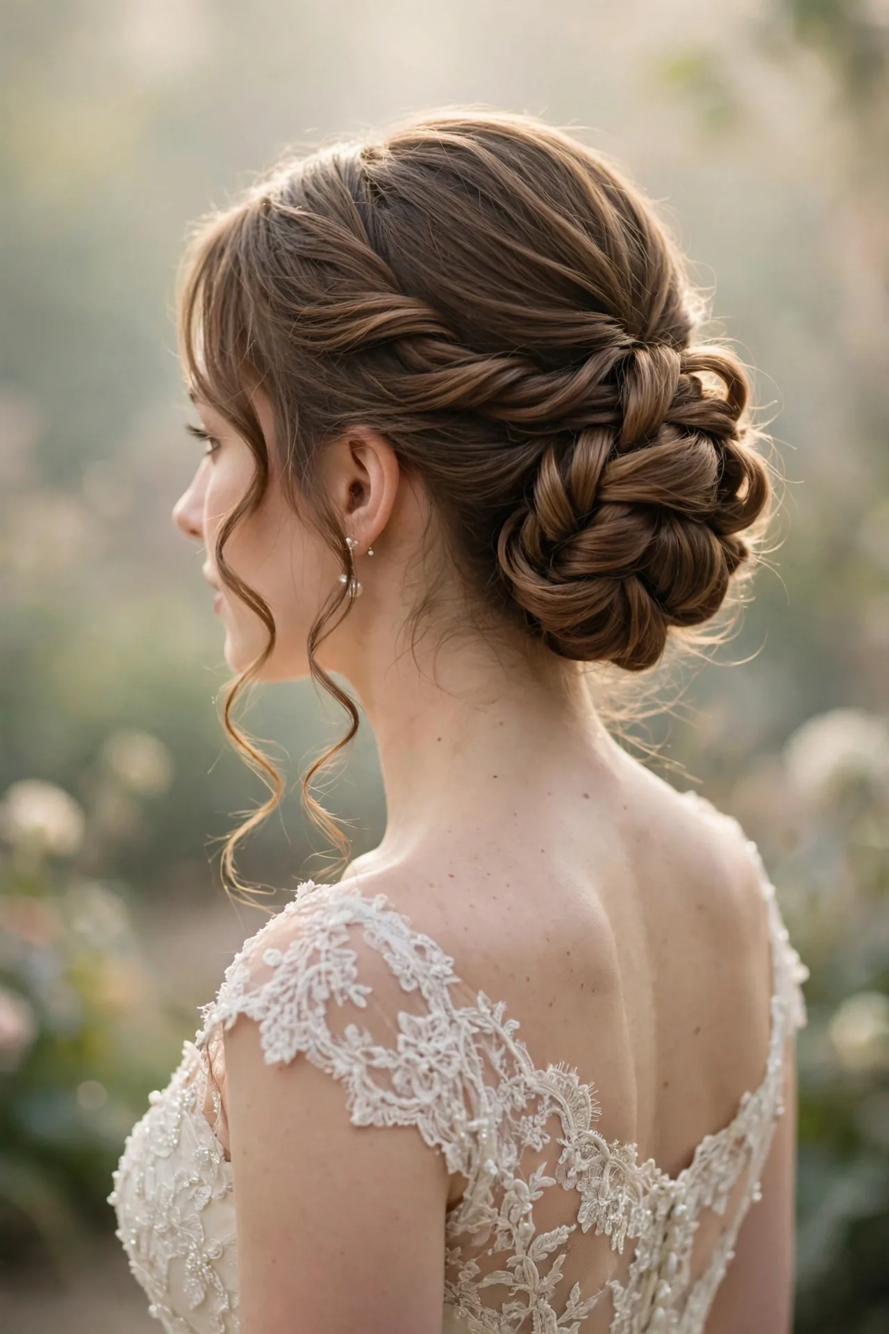 Boho Twisted Half-Up with Braids
